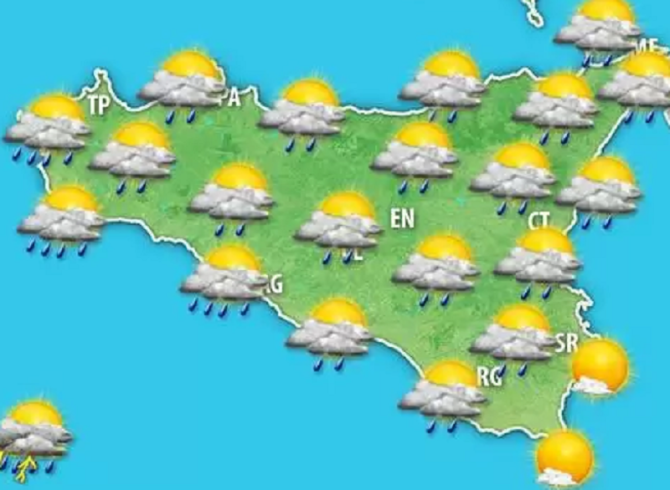 Ultimo sprazzo d’estate in Sicilia, da mercoledì a sabato temporali in arrivo