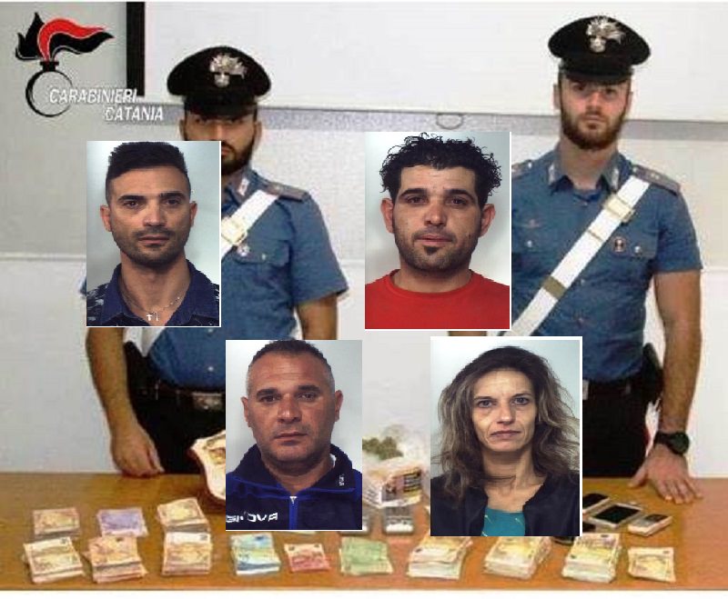 Giorno e notte a vendere la droga: sequestrati 55mila euro a “banda” di Palagonia