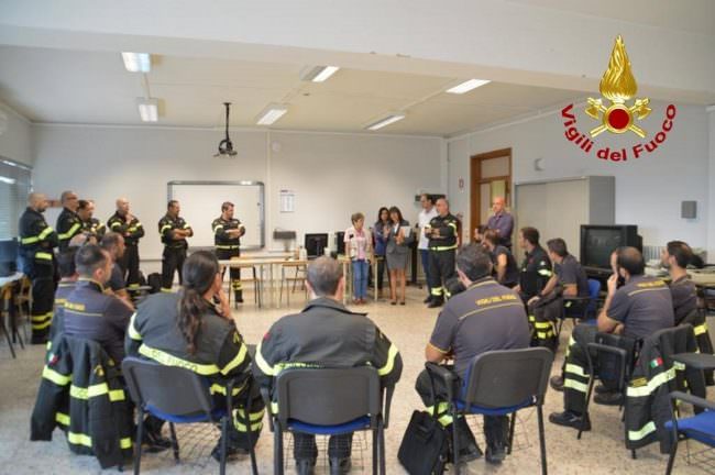 Catania: topografia applicata al soccorso, corso avanzato per 16 vigili del fuoco