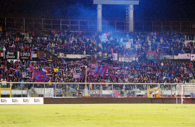 Casertana-Catania, divieto di trasferta ai tifosi della formazione rossazzurra