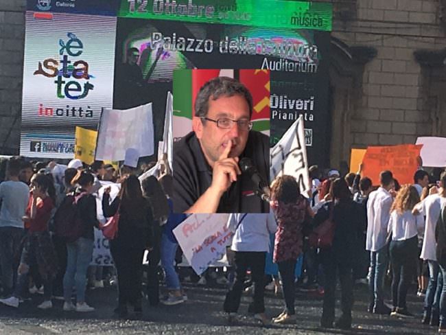 “Una situazione inaccettabile”: Cangemi a sostegno degli studenti dell’Alberghiero di Catania