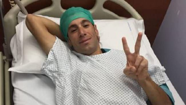 Vincenzo Nibali operato con successo alla clavicola sinistra: rientro previsto tra 10 giorni