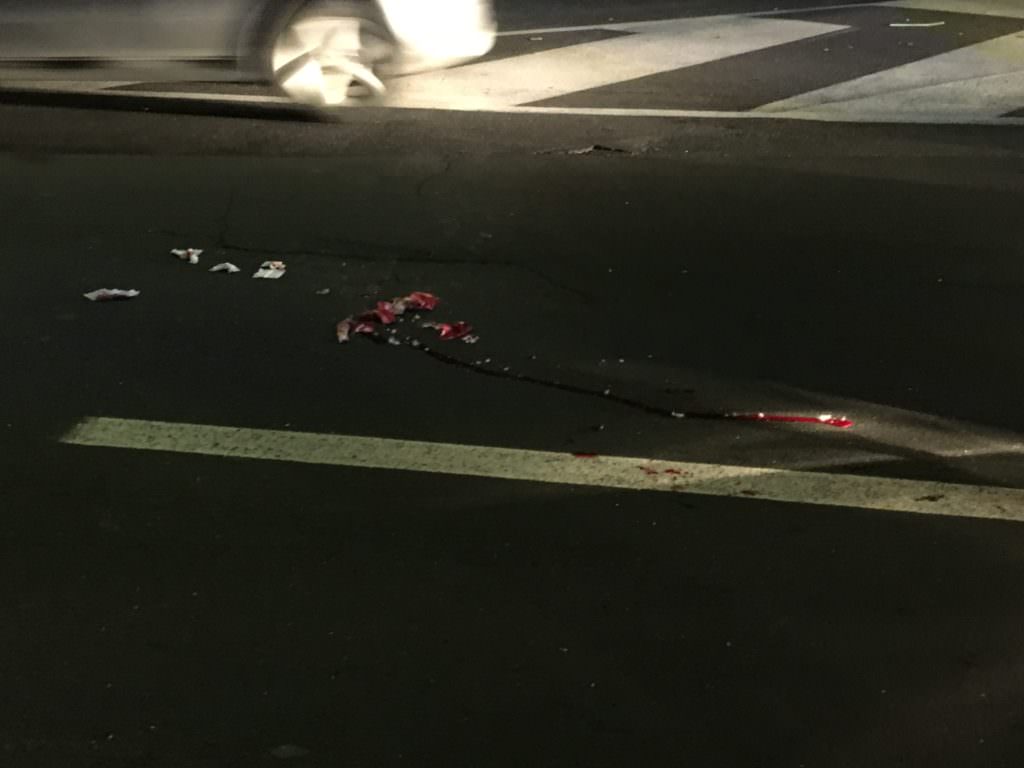Circonvallazione, grave incidente: uomo travolto mentre attraversa la strada – FOTO