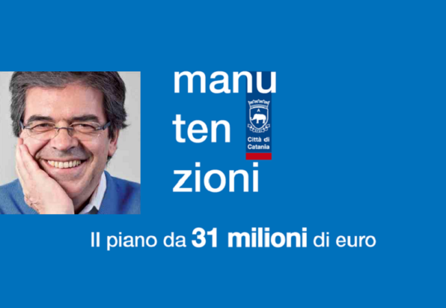 Catania, in arrivo 31 milioni di euro per ripristino manutenzioni in città tra piazze e aree verdi