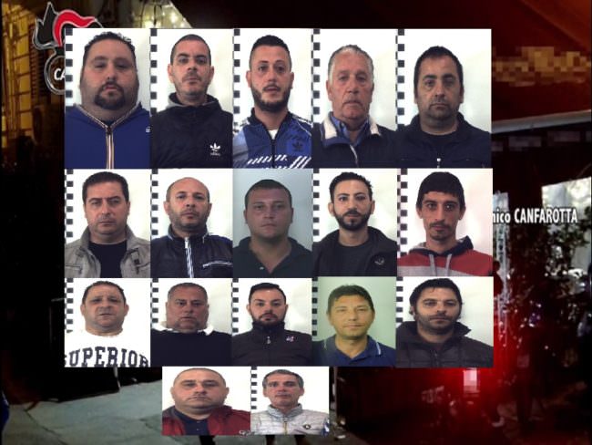 Estorsioni, spaccio e associazione mafiosa: FOTO e NOMI degli arrestati di Borgo Vecchio