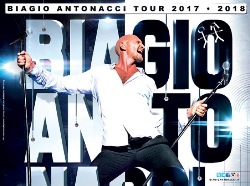 Doppio sold out ad Acireale per Biagio Antonacci: aggiunta una nuova data al Pal’Art Hotel