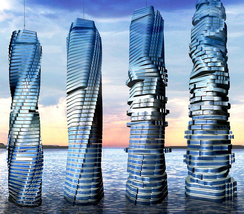 Giganti roteanti: è la nuova scommessa della “Dynamic Architecture”