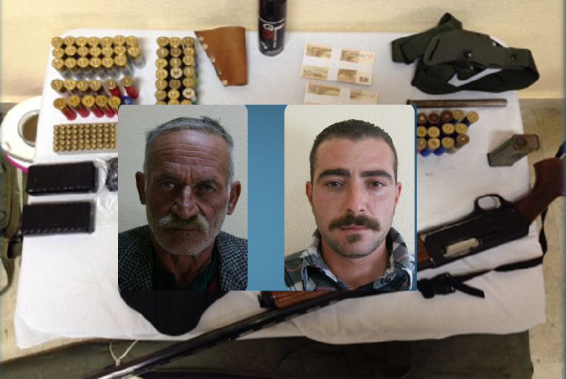 Detenevano armi illegali e clandestine: arrestati due uomini nel nisseno
