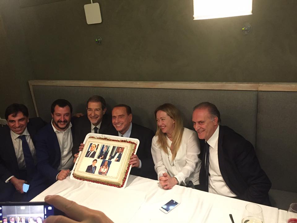 Il Centrodestra a cena a Catania con tanto ottimismo in vista delle elezioni