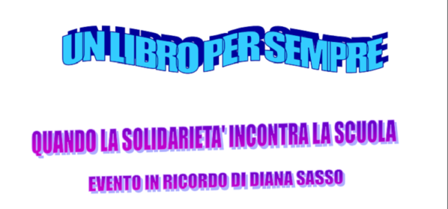 “Un libro per sempre”: evento in ricordo di Diana Sasso