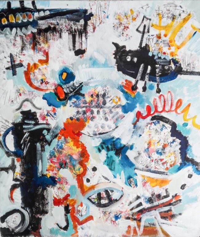 Ketevan Jorjoliani e Luca Ganci uniscono pittura e musica al Magneti Cowork