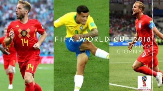 La cinquina russa, super Ronaldo e Mertens, deludono le big ed escono le piccole: la prima di Russia 2018