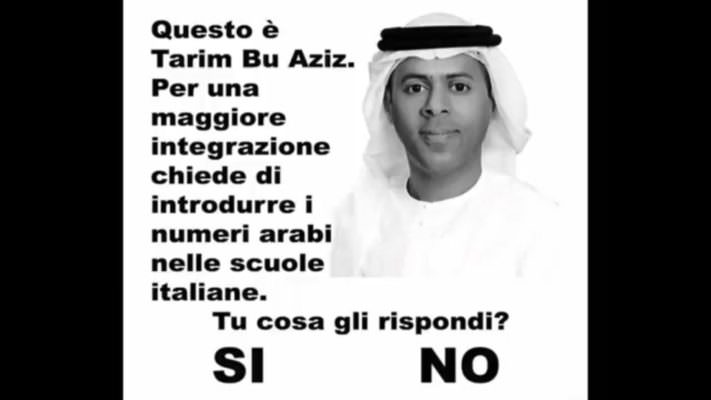“Quest’uomo vuole introdurre i numeri arabi in Italia”. Pochi comprendono lo scherzo: pioggia di insulti su una pagina Facebook