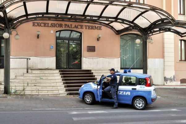 Furto all’hotel Excelsior Palace Terme: tre uomini di Librino irrompono nella struttura
