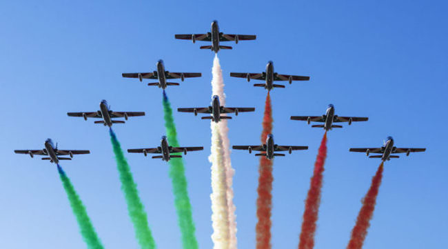 Morto Pietro Purpura, pilota e mago delle acrobazie in cielo con le Frecce Tricolori