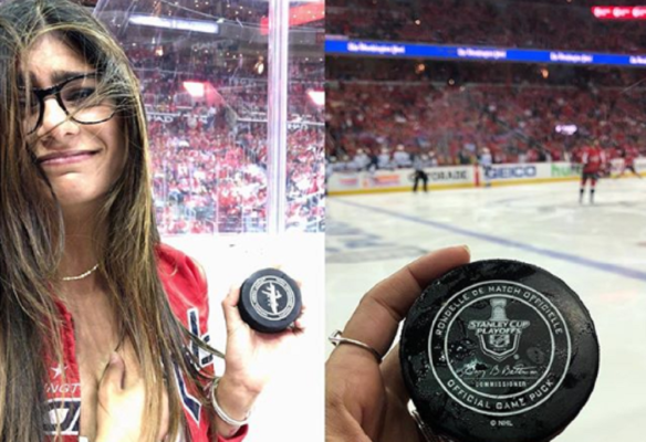 “Mi si è sgonfiato il seno. Devo tenerlo, sennò mi dissanguo”: Mia Khalifa colpita da un disco di hockey