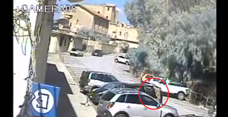 Parcheggia la sua auto e lo abbandona per strada: cane morto disidratato – VIDEO