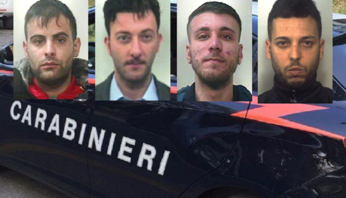Catanesi in trasferta: rapinate 3 banche nel Bergamasco, 4 arresti