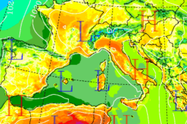 Ritorna l’anticiclone africano, nel weekend previsti oltre 35°C