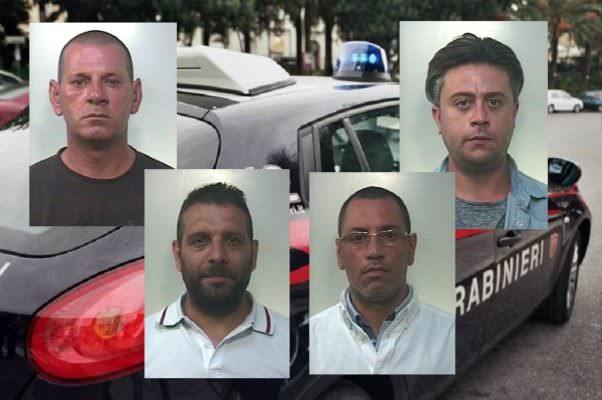 Forzano posto di blocco con macchina rubata, in manette 4 catanesi. NOMI e FOTO