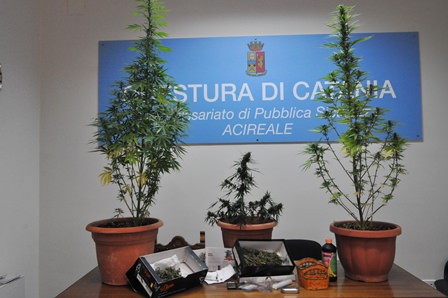 Marijuana a cocaina nel Catanese: beccati una donna e un pregiudicato