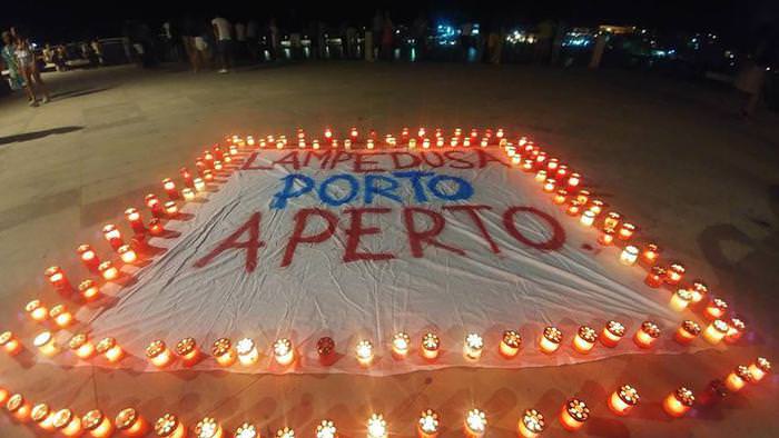 Solidarietà ai migranti: “Lampedusa porto aperto”