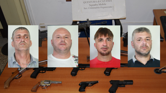 Mafia, manette al clan dei Cursoti: 4 arresti a Catania – FOTO e NOMI