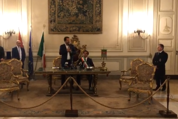 Salvini a Palazzo degli Elefanti: sicurezza nelle periferie e lotta alla mafia le emergenze di Catania. VIDEO