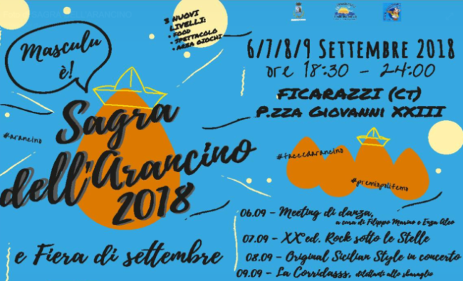 “Masculu è”, appuntamento con la Sagra dell’Arancino a Ficarazzi
