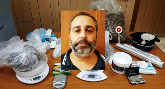 Garage trasformato in laboratorio per la droga a San Giovanni La Punta: arrestato pusher 43enne