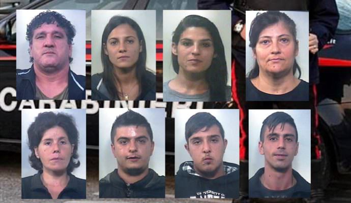 Operazione Panta Rei: oltre 100 carabinieri per fermare spaccio di droga nel Catanese. VIDEO, NOMI  e FOTO degli arrestati