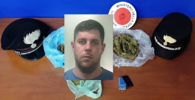 Spacciava “fumo” nonostante gli arresti domiciliari: 25enne catanese arrestato e trasferito in carcere