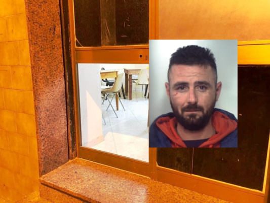 Missione: “rubare nel Catanese”, tenta scassi a ripetizione fino a rompere una vetrata