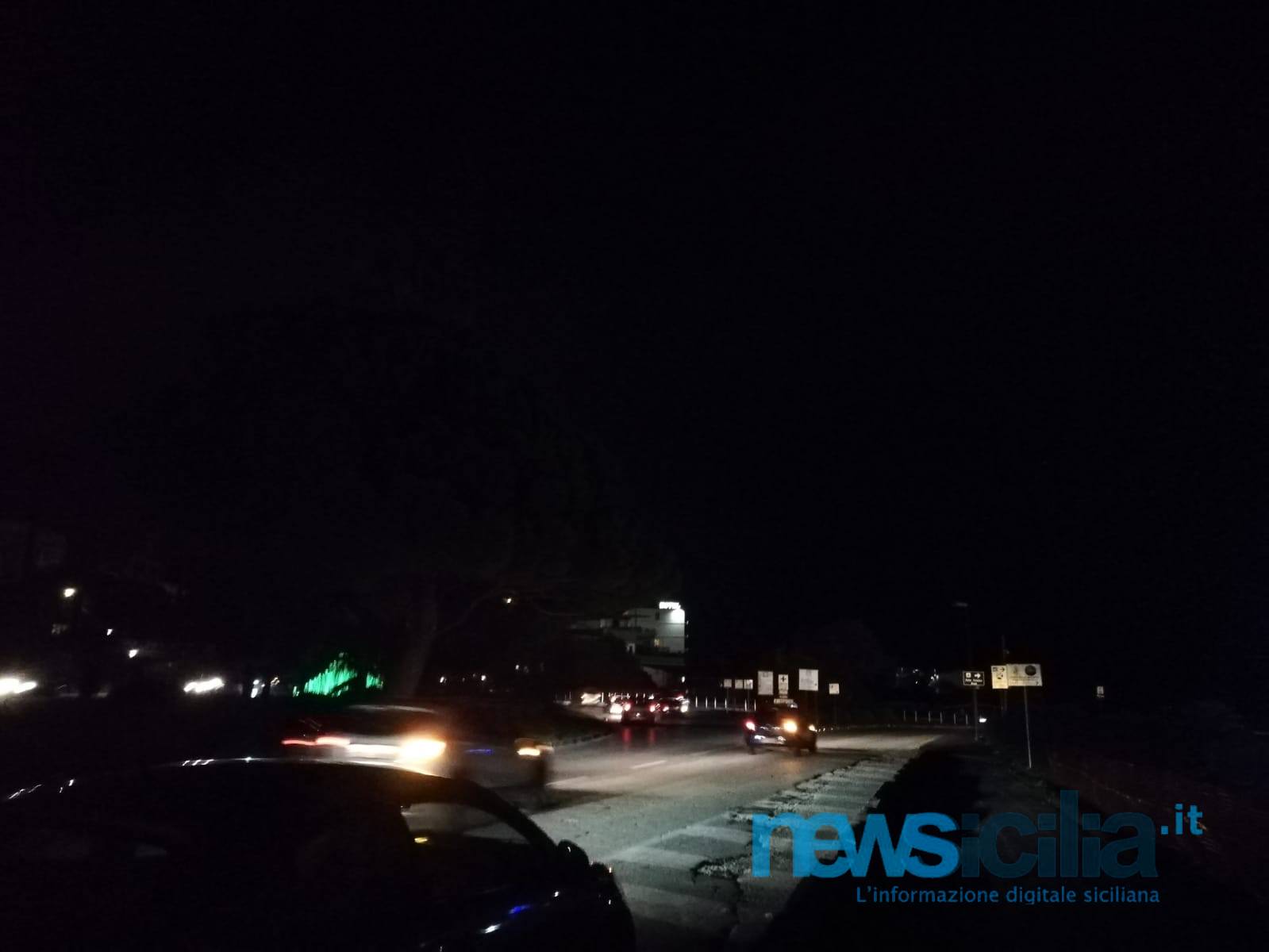 Se Catania aspetta il morto: circonvallazione ancora al buio e gli automobilisti rischiano l’incidente – FOTO e VIDEO