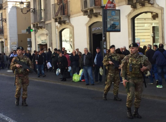 Catania, aumentate le misure antiterrorismo: attenzione massima ai “luoghi sensibili”