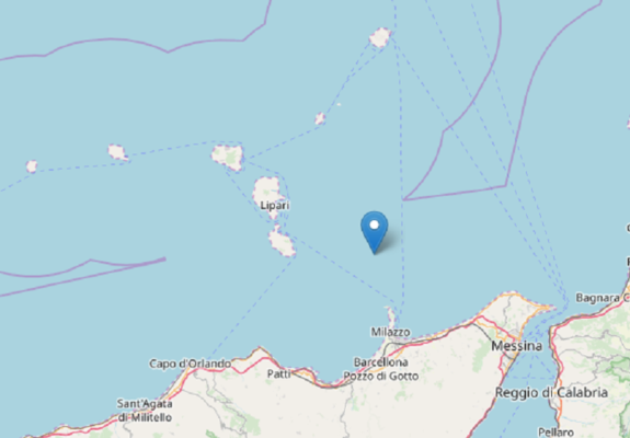 Trema ancora la Sicilia: ennesima scossa nella notte localizzata dall’INGV di Roma