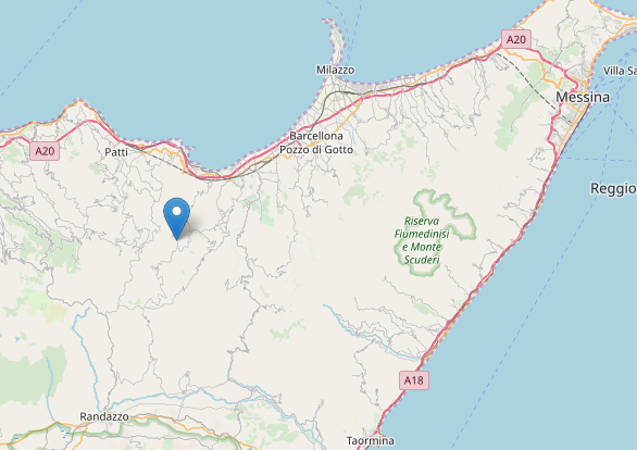 Terra ancora “ballerina” in Sicilia: registrata nuova scossa nel Messinese
