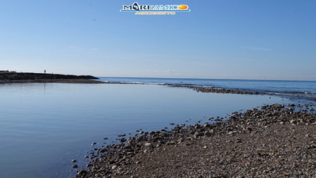 Agrigento, ostruita la foce dell’Akragas: rischio di trabocco del fiume