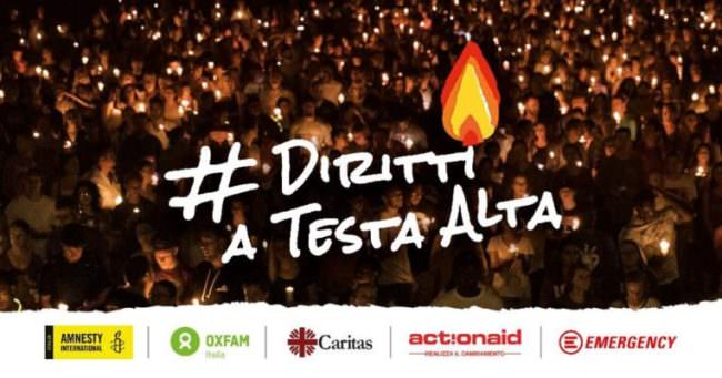 Catania in piazza per i #idirittiatestaalta, Emergency: “Recuperare principi di umanità e convivenza civile”