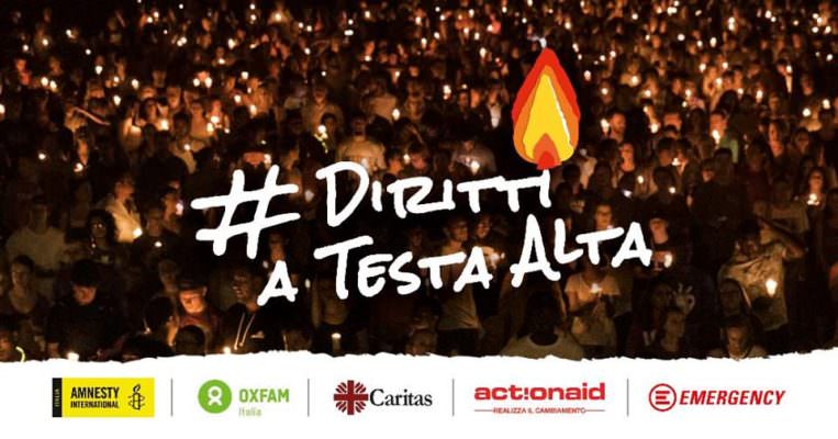 Catania in piazza per i #idirittiatestaalta, Emergency: “Recuperare principi di umanità e convivenza civile”