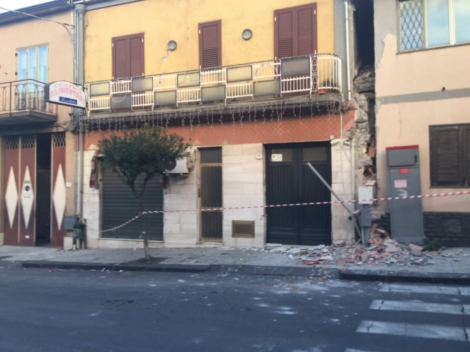 Terremoto a Zafferana Etnea: sarà attivato conto corrente per emergenza post sisma