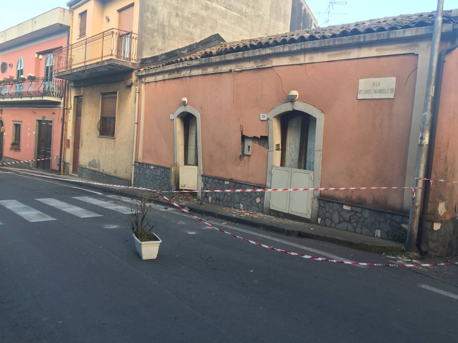 Terremoto di Santo Stefano, ripristinano servizio acquedotto di Zafferana: attesa per la visita del capo della Protezione Civile