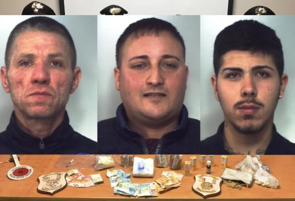 A bordo di una Land Rover con oltre 500 grammi di cocaina: arrestate 3 persone nel Catanese. NOMI e FOTO