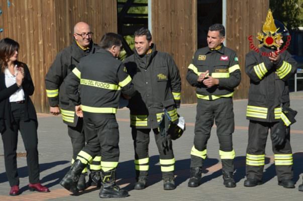 Prima visita a Catania del direttore regionale dei vigili del fuoco