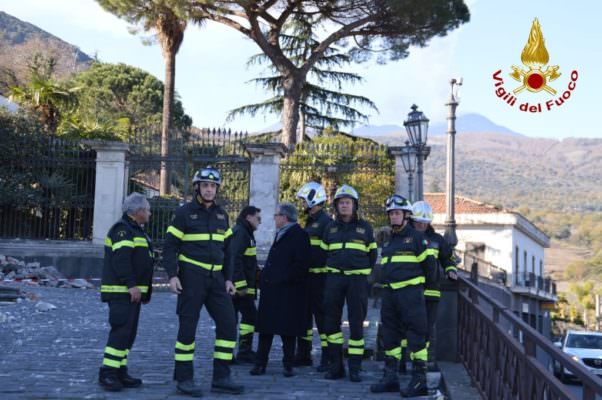 Vigili del fuoco, proseguono le verifiche di stabilità a Catania e provincia: tre comandi sul territorio
