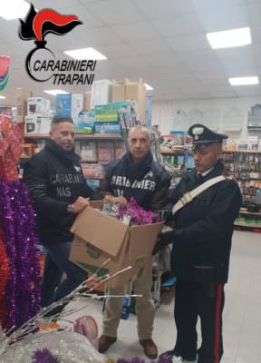 Operazione Capodanno sicuro: sequestrati oltre 1400 articoli non a norma