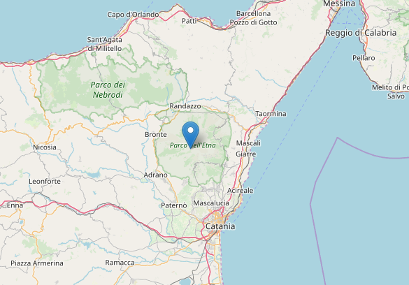 Nuova scossa nel Catanese: terremoto di magnitudo 3.9 registrata alle pendici dell’Etna