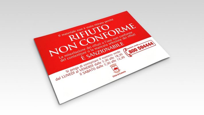 Rifiuti solidi non conformi; Dusty attua l’operazione “tolleranza zero”. Multati 20 catanesi