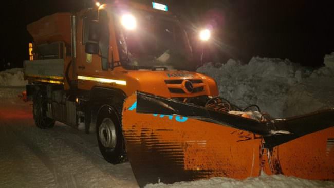 Liberate le strade dalla neve: intervento tecnici Anas sulle strade provinciali di Piano Battaglia