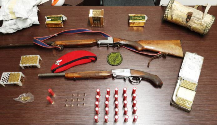 Armi e cartucce clandestine sequestrate in via Piave: in manette un uomo di 51 anni